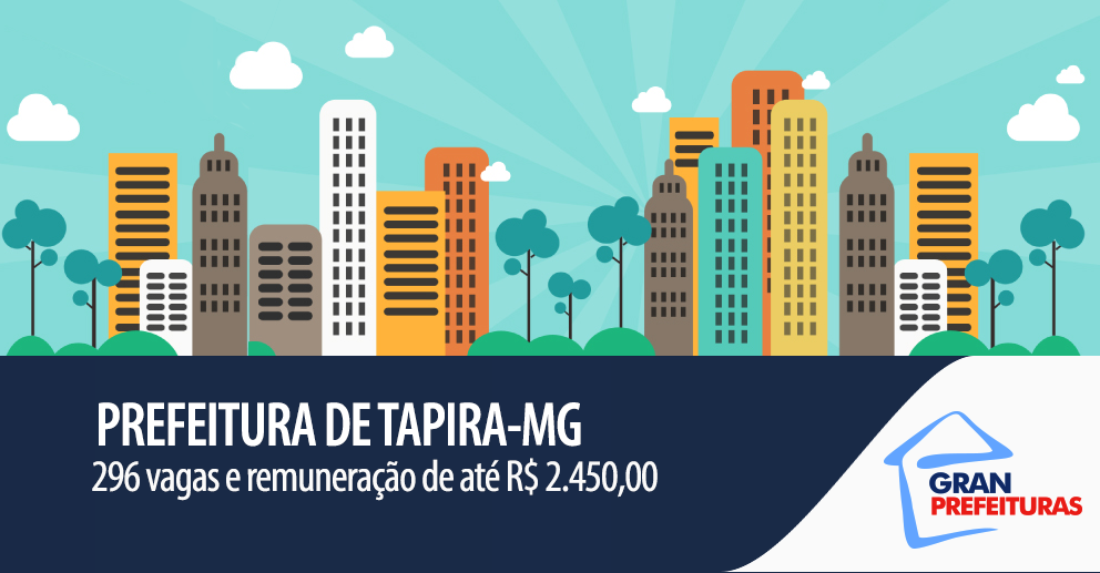 Prefeitura de Tapira MG publica edital para todos os níveis 296